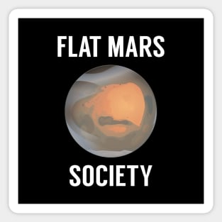 Flat Mars Society Sticker